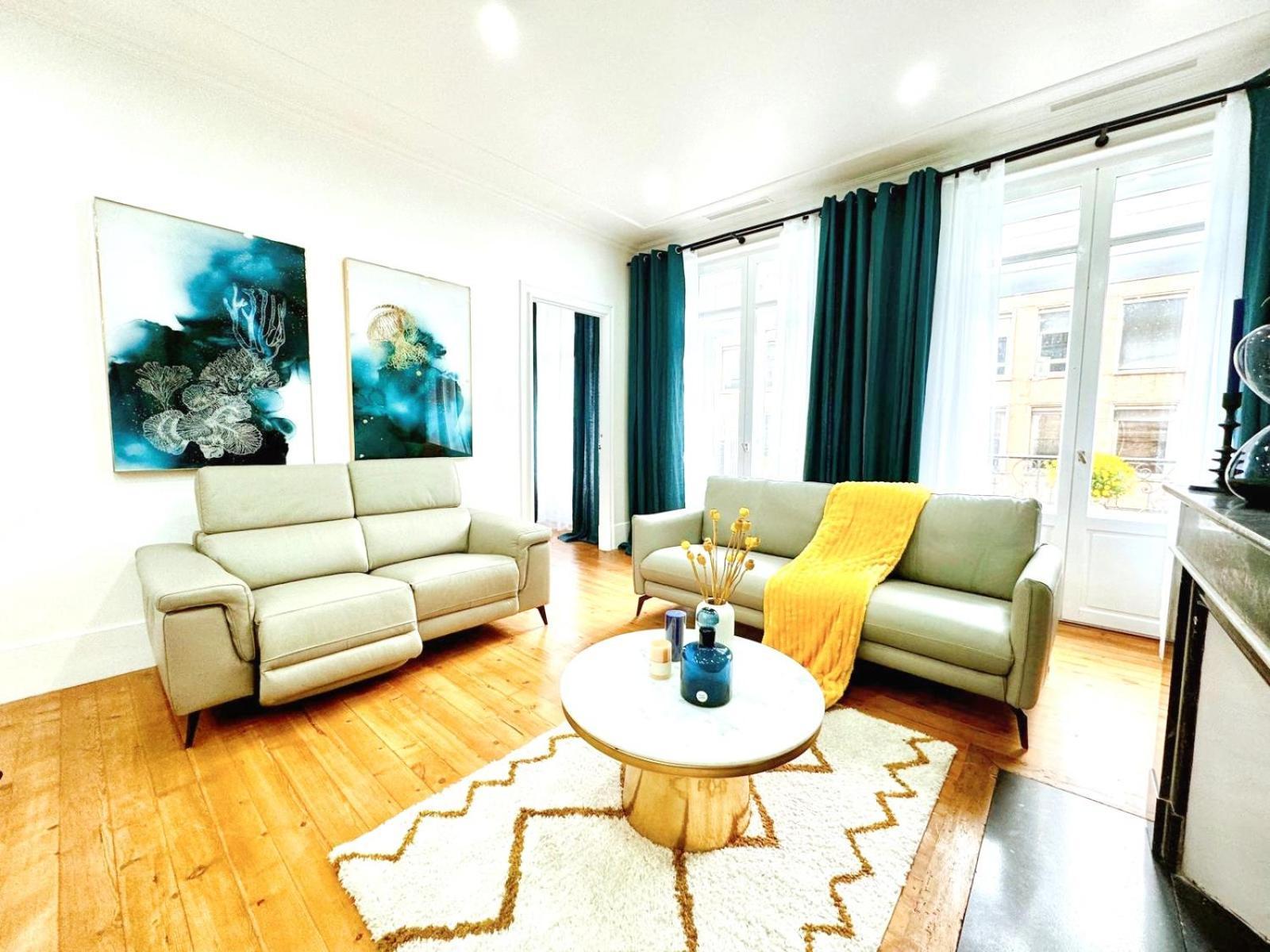 Apartamento Coeur Capitole 122m2- Clim - Parking - Ascenseur- Metro